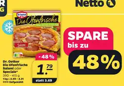 Netto Dr. Oetker Die Ofenfrische Salami Angebot