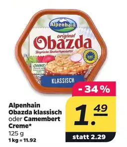 Netto Alpenhain Obazda klassisch Angebot