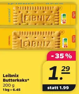 Netto Leibniz Butterkeks* Angebot