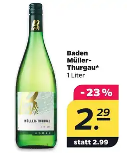 Netto Müller-Thurgau Angebot
