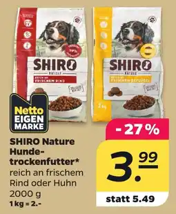 Netto SHIRO Nature Hunde-trockenfutter Angebot