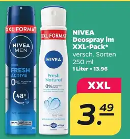 Netto NIVEA Deospray Angebot