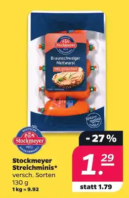 Netto Stockmeyer Streichminis* Angebot