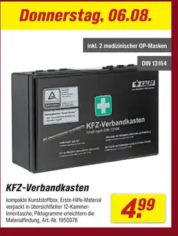 toom Baumarkt Kfz-verbandkasten Angebot