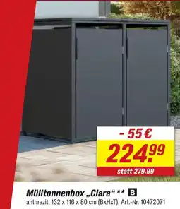 toom Baumarkt Mülltonnenbox clara Angebot