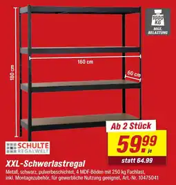 toom Baumarkt Schulte regalwelt xxl-schwerlastregal Angebot