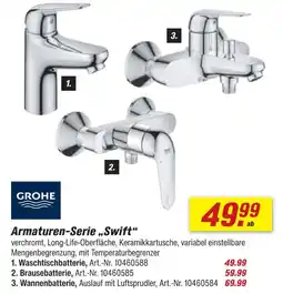 toom Baumarkt Grohe waschtischbatterie swift Angebot