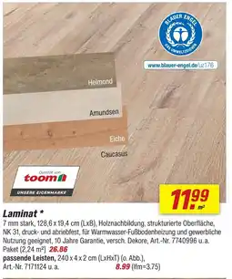 toom Baumarkt Toom laminat helmond Angebot