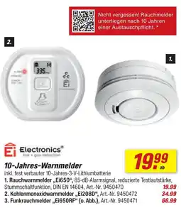 toom Baumarkt Ei electronics rauchwarnmelder ei650 Angebot