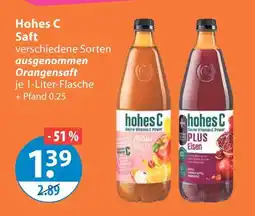 V Markt Hohes c saft Angebot