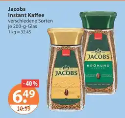 V Markt Jacobs instant kaffee Angebot