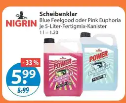 V Markt Nigrin scheibenklar blue feelgood Angebot