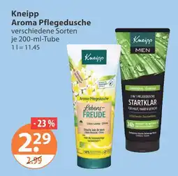 V Markt Kneipp aroma pflegedusche Angebot