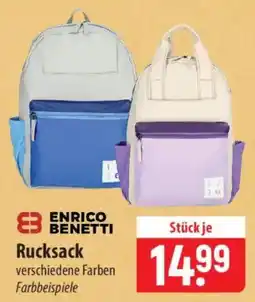 Famila Nord Ost ENRICO BENETTI Rucksack Angebot