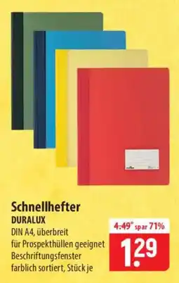 Famila Nord Ost Schnellhefter DURALUX Angebot