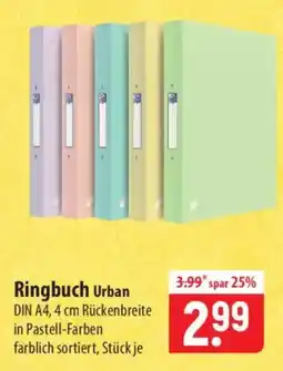 Famila Nord Ost Ringbuch Urban Angebot