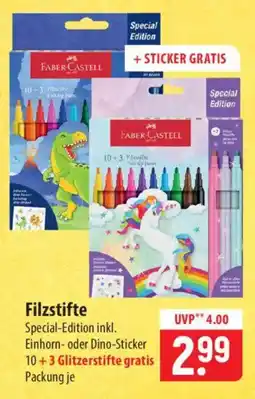 Famila Nord Ost Faber-Castell Filzstifte Special-Edition Angebot