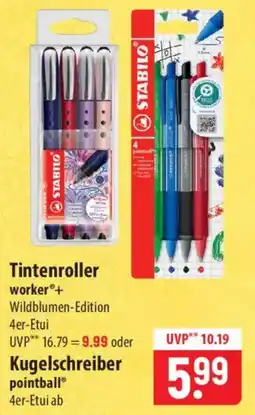Famila Nord Ost Tintenroller worker+ Wildblumen-Edition Angebot