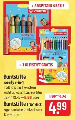 Famila Nord Ost Buntstifte woody 3-in-1 Angebot