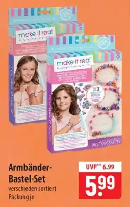 Famila Nord Ost make it real Armbänder-Bastel-Set Angebot