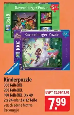 Famila Nord Ost Ravensburger Puzzle Kinderpuzzle Angebot