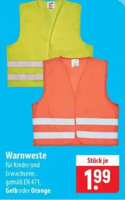 Famila Nord Ost Warnweste Angebot