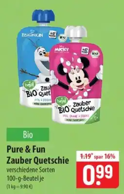 Famila Nord Ost Pure & Fun Zauber Quetschie Angebot