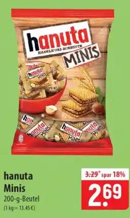 Famila Nord Ost hanuta Minis Angebot