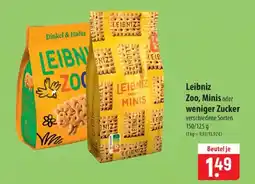 Famila Nord Ost Leibniz Zoo, Minis oder weniger Zucker Angebot