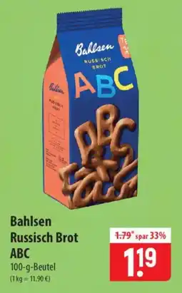Famila Nord Ost Bahlsen Russisch Brot ABC Angebot