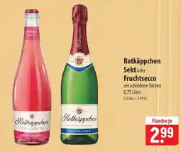 Famila Nord Ost Rotkäppchen Sekt oder Fruchtsecco Angebot