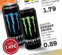 Edeka Zurheide Monster Energy Drink Angebot
