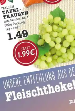 Edeka Zurheide ITALIEN TAFEL-TRAUBEN Angebot