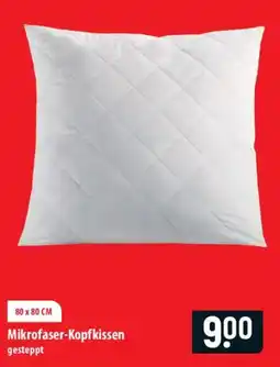 Famila Nord Ost Mikrofaser-Kopfkissen Angebot