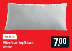 Famila Nord Ost Mikrofaser-Kopfkissen Angebot