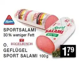 Edeka Zurheide O. EGGELBUSCH GEFLÜGEL SPORT SALAMI Angebot