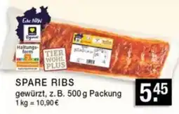 Edeka Zurheide Spare Ribs Angebot
