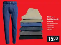Famila Nord Ost Jeans- oder Twill-Hosen-Mix Angebot