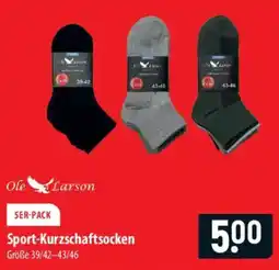 Famila Nord Ost Ole Larson Sport-Kurzschafsocken Angebot