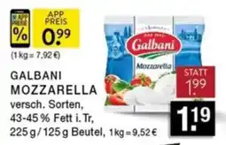 Edeka Zurheide Galbani Mozzarella Angebot