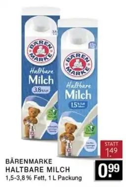Edeka Zurheide BÄRENMARKE HALTBARE MILCH Angebot