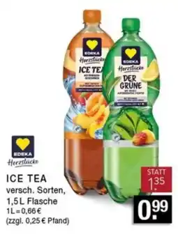 Edeka Zurheide EDEKA Herzstücke ICE TEA Angebot