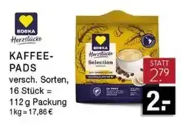 Edeka Zurheide EDEKA Herzstücke KAFFEE-PADS Angebot