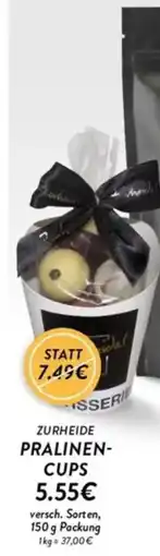 Edeka Zurheide ZURHEIDE PRALINEN-CUPS Angebot