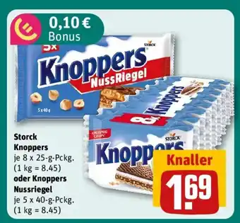 STORCK Knoppers oder Knoppers Nussriegel