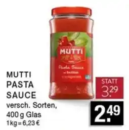 Edeka Zurheide MUTTI PASTA SAUCE Angebot