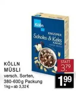 Edeka Zurheide Kölln Müsli Angebot