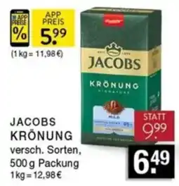 Edeka Zurheide Jacobs Krönung Angebot