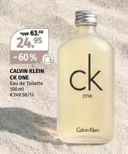 Müller CALVIN KLEIN CK ONE Eau de Toilette Angebot