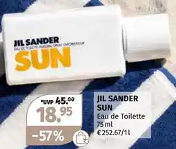 Müller JIL SANDER SUN Eau de Toilette Angebot